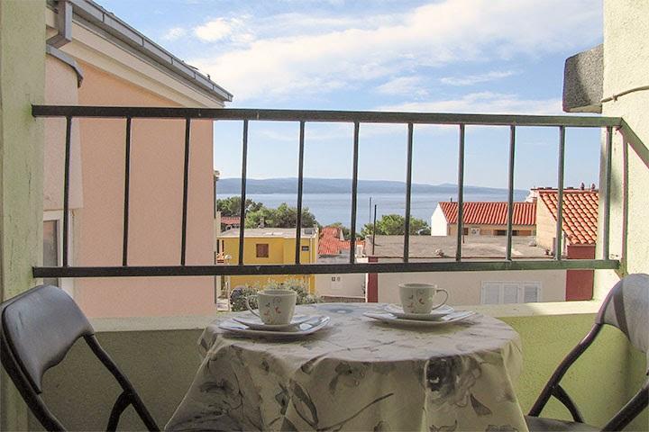 Apartmani Darinka Baška Voda Exteriér fotografie